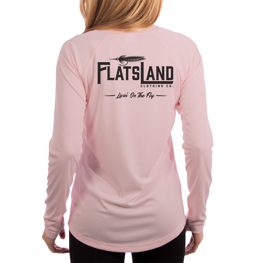 Flatsland Clothing Company LLC - Flatsland Logo V.2 Ladies Performance Shirt - Performance Shirt