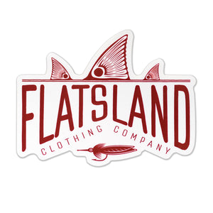 Flatsland Clothing Company LLC - Red Tails Rising Sticker - Stickers