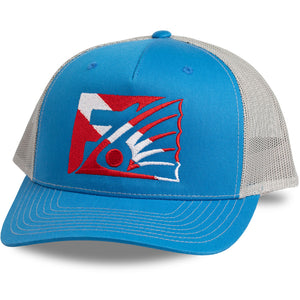 Flatsland Clothing Company LLC - Dive Fin Trucker Hat - Hats