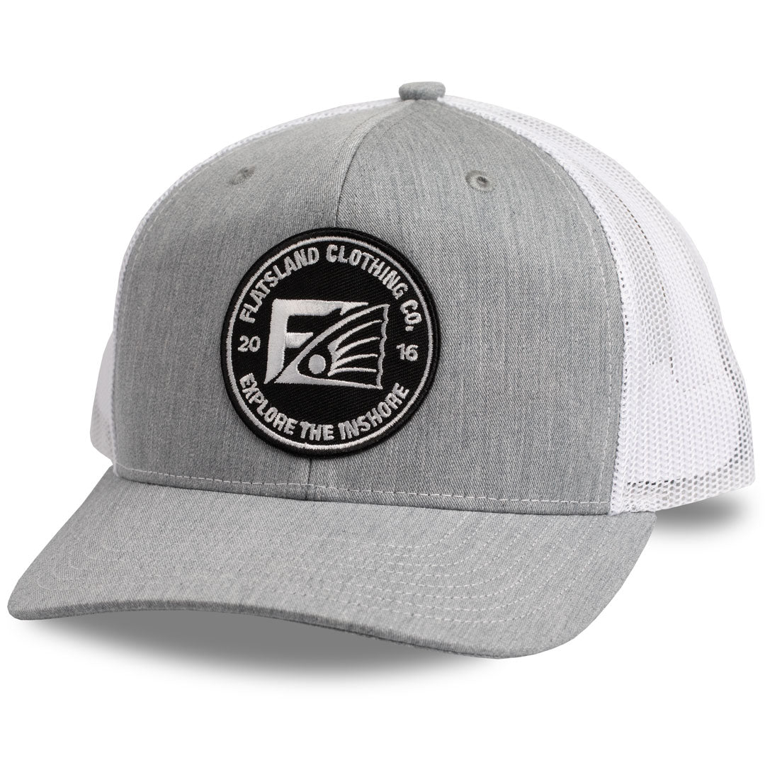 FLATSLAND Smooth Waters Snapback Trucker Hat Richardson 112